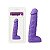 Pênis 17,5cm x 3cm com Escroto e Veias Salientes Simplx 7 Roxo - Nanma - Imagem 2