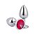 Plug Anal Jóia em Aço Inox 7cm P - Lovetoys - Imagem 4