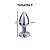 Plug Anal Jóia em Aço Inox 7cm P - Lovetoys - Imagem 5