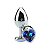 Plug Anal Jóia Coração em Aço Inox 8cm M - Lovetoys - Imagem 2