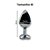 Plug Anal Jóia Coração em Aço Inox 8cm M - Lovetoys - Imagem 6