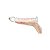 Plug Anal em Vidro com Ponta Saliente e Espiral em Relevo - Lovetoys - Imagem 3