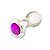 Plug Anal em Vidro com Pedra Colorida na Base - Lovetoys - Imagem 2