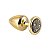 Plug Anal Dourado M com Pedras Cravejadas Less - Hard - Imagem 1