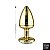 Plug Anal Dourado M com Pedras Cravejadas Less - Hard - Imagem 5