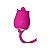 Vibrador com Língua e Estimulador para Ponto G com Movimento Flowery - Lovetoys - Imagem 3