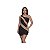 Mini Vestido com Recortes em Tule e Aplicação de Strass - Yaffa - Imagem 1