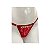 Calcinha Fio Dental de Renda com Frase Frontal Gostosa - Yaffa - Imagem 16