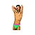 Cueca Open Colors Verde e Pink Neon - Lovetoys - Imagem 1
