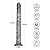 Prótese 40cm X 4,4cm com 10 Modos de Vibração 16" King Sized Vibrating Vibrax Slider - Lovetoy - Imagem 10