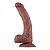 Pênis Dupla Densidade 23cm x 4,3cm com 10 Modos de Vibração 9'' Vibrating Dual Density Power Cock - Lovetoy - Imagem 3