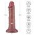 Pênis Dupla Densidade 20cm x 4cm com 10 Modos de Vibração 8'' Vibrating Dual Density Power Cock - Lovetoy - Imagem 5