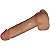 Pênis 20cm x 4,5cm com 10 Modos de Vibração 8'' Vibrating Power Basics Cock - Lovetoy - Imagem 4