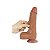 Pênis Dupla Densidade 22cm X 4,3cm 8.5'' Sliding Skin Dual Layer Dong - Lovetoy - Imagem 5