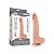 Pênis realístico 20x4 cm - sliding skin dual layer dong flesh - lovetoy - Imagem 1