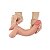 Pênis realístico 20x4 cm - sliding skin dual layer dong flesh - lovetoy - Imagem 4
