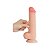 Pênis Dupla Densidade 20,8 cm x 4 cm 8'' Sliding Skin Dual Layer Dong - Lovetoy - Imagem 5