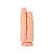 Dildo Duplo Gêmeos 2 em 1 com Ventosa 26,1cm x 8,6cm - X-Men - Imagem 1