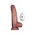 Pênis com Vibração 20cm x 4,5cm 8" Vibrating Sliding Skin Pro II Silicone Dong - Lovetoy - Imagem 2
