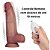 Pênis com Vibração 20cm x 4,5cm 8" Vibrating Sliding Skin Pro II Silicone Dong - Lovetoy - Imagem 11