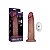 Pênis com Vibração 22,7cm x 4,5cm 9" Vibrating Sliding Skin Pro II Silicone Dong - Lovetoy - Imagem 1