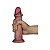 Pênis com Vibração 22,7cm x 4,5cm 9" Vibrating Sliding Skin Pro II Silicone Dong - Lovetoy - Imagem 3