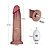 Pênis com Vibração 22,7cm x 4,5cm 9" Vibrating Sliding Skin Pro II Silicone Dong - Lovetoy - Imagem 11