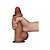 Pênis 21,2cm x 4,7cm 8,5'' Sliding Skin Pro II Dual Layer Silicone Dong - Lovetoy - Imagem 3
