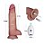 Pênis com Vibração 21,5cm x 4,5cm 8.5" Vibrating Sliding Skin Pro II Silicone Dong - Lovetoy - Imagem 10