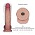 Pênis com Vibração 21,5cm x 4,5cm 8.5" Vibrating Sliding Skin Pro II Silicone Dong - Lovetoy - Imagem 9