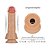 Cinta Peniana com Prótese 20cm x 4,5cm Vibrating Enhanced Strap on Set 8'' - Lovetoy - Imagem 8