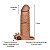 Capa Peniana 17,5cm x 4,8cm Extende 5cm com Vibração Add 2" Pleasure X Tender Vibrating Penis Sleeve - Lovetoy - Imagem 12