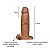 Capa Peniana 21,6cm x 5cm Extende 7,6 cm com Vibração Add 3 Pleasure X Tender Vibrating Penis Sleeve - Lovetoy - Imagem 12