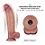 Pênis 31cm x 6.5cm 12'' Vibrating Dual Density Power Cock - Lovetoy - Imagem 10