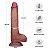 Pênis 19,5cm x 3,3cm 7.5'' Sliding Skin Pro II Dual Layer Silicone Dong - Lovetoy - Imagem 11
