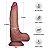Pênis 17,5cm x 3,5cm 7'' Sliding Skin Pro II Dual Layer Silicone Dong - Lovetoy - Imagem 11