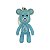 Chaveiro Urso Azul Dream Sky - Popobe - Imagem 1