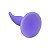 Plug Anal Curvo em Silicone Give It All Lilac - Nanma - Imagem 2