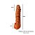 Capa Peniana com Anel para Escroto 16cm x 3,5cm Extende 4cm - Lovetoys - Imagem 4