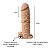 Capa Peniana 17cm x 5cm Extende 4cm com Vibração e Anel para Escroto - Lovetoys - Imagem 5