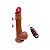 Pênis Vibratório 21cm x 3,5cm com Vai e Vem e Aquecimento - Lovetoys - Imagem 1