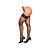 Meia 7/8 Arrastão com Barrado em Renda com Silicone - Yaffa Lingerie - Imagem 1