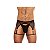 Conjunto Ring com Tong Fio Dental e Cinta Liga em Tule - Ricok - Imagem 1