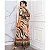 Vestido Longo em Crepe com Estampa Exclusiva - Luciana Pais - 93809 ref. - Imagem 3