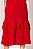 Vestido Vermelho Midi com Babados marca Fascinius 300962VM - Imagem 7