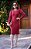 Vestido Eliz cor vinho  Malha Jacquard Tricô Cód. 00767 marca Maria Amore - Imagem 1