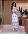 Vestido Chemisie  Branco bordados na cor Coral  - marca Cintia Modas - Imagem 1