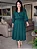 Vestido Midi Plissado na cor verde - La Sève - cod 9758 - Imagem 2