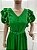 Vestido Malu  Midi Verde com Cinto - Estefani - cod 1411V - Imagem 3