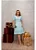 Vestido Luciana Pais Crepe Bordado Exclusivo 94004 - Imagem 1